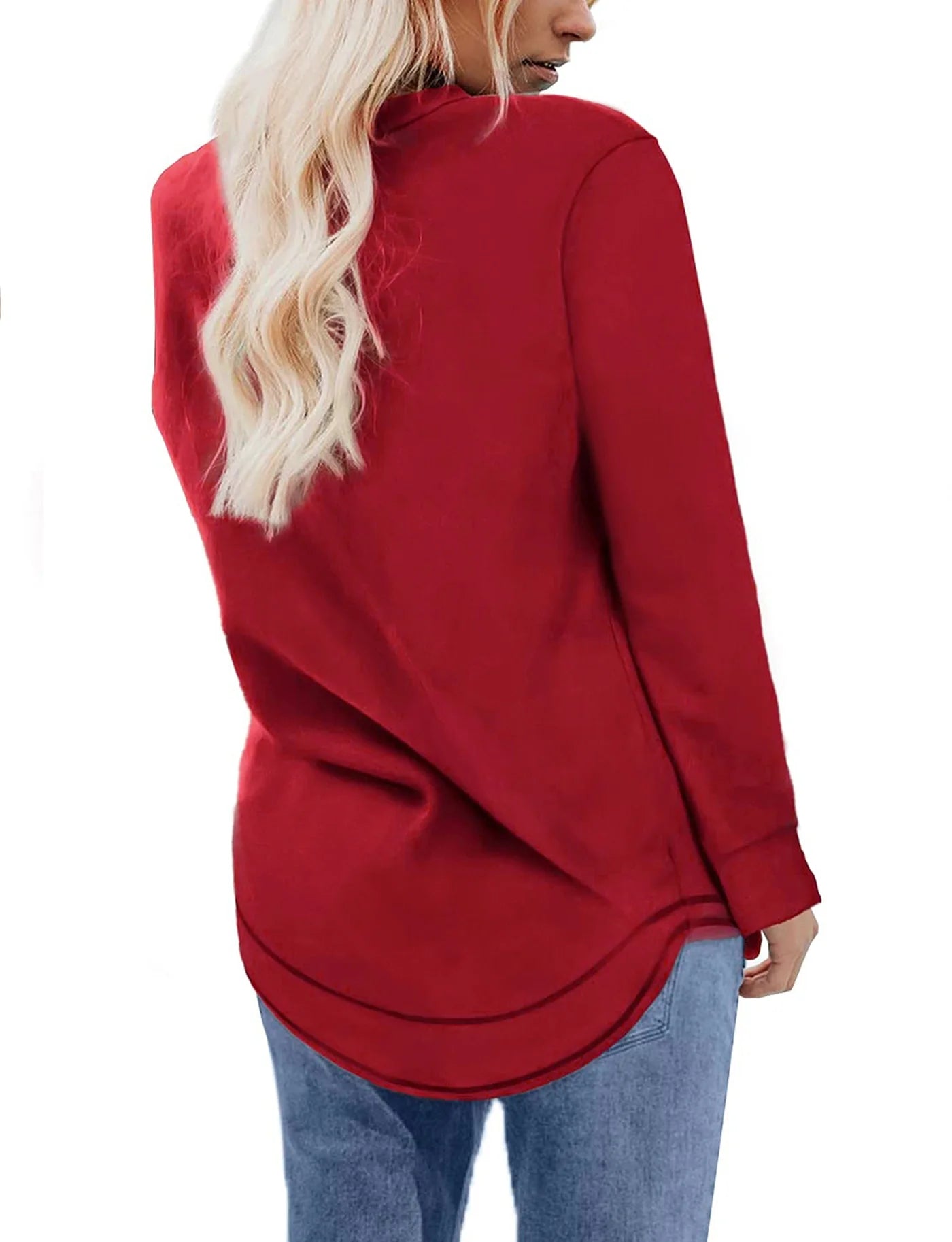 Sweatshirts for Women Crewneck Casual Long Sleeve Shirts Tunic Tops